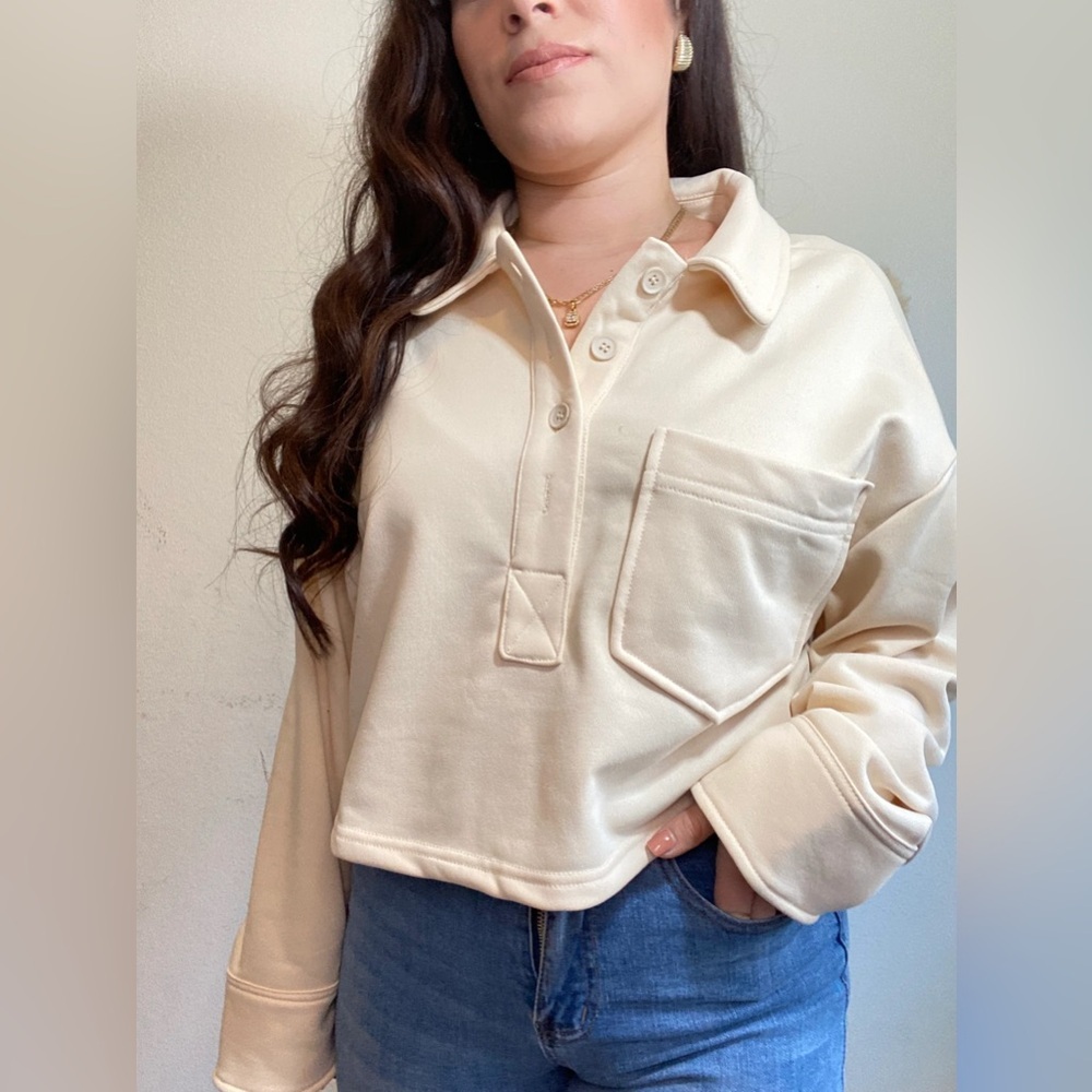 New In Cropped Long Sleeve
